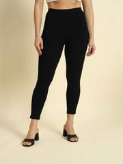 Thread Plus D Pocket Jeggings Pants Black