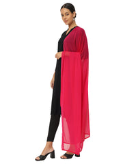 Soft Colour Chiffon Dupatta Magenta