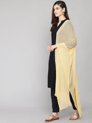 Soft Colour Chiffon Dupatta Light Beige