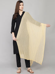 Soft Colour Chiffon Dupatta Light Beige