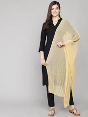 Soft Colour Chiffon Dupatta Light Beige