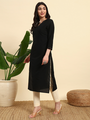Thread Plus Stretchable Premium Pants with 2 Side Pockets Off White