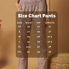 Women's Cambric Cotton Pockets Pant Peacock Color