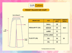 Soft Colors Relaxed Fit Pocket Palazzo Women Mango Yellow